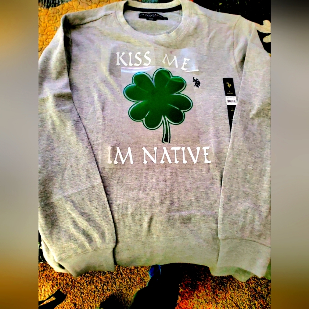 KISS ME IM NATIVE ST.PATRICKS DAY SHIRT